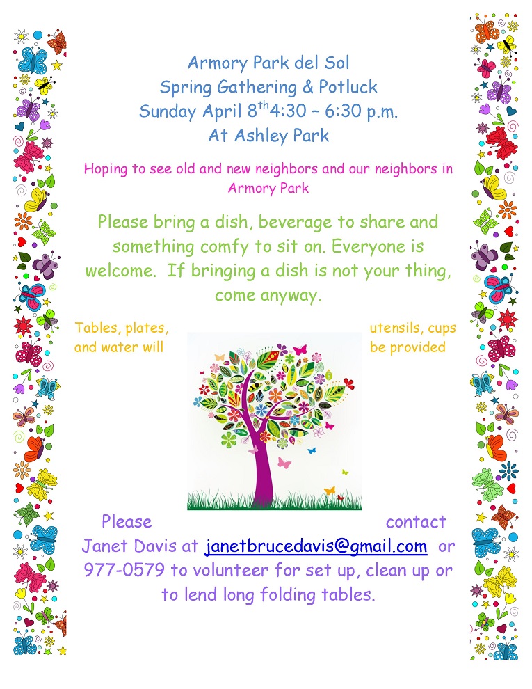 APdS Spring potluck 2018